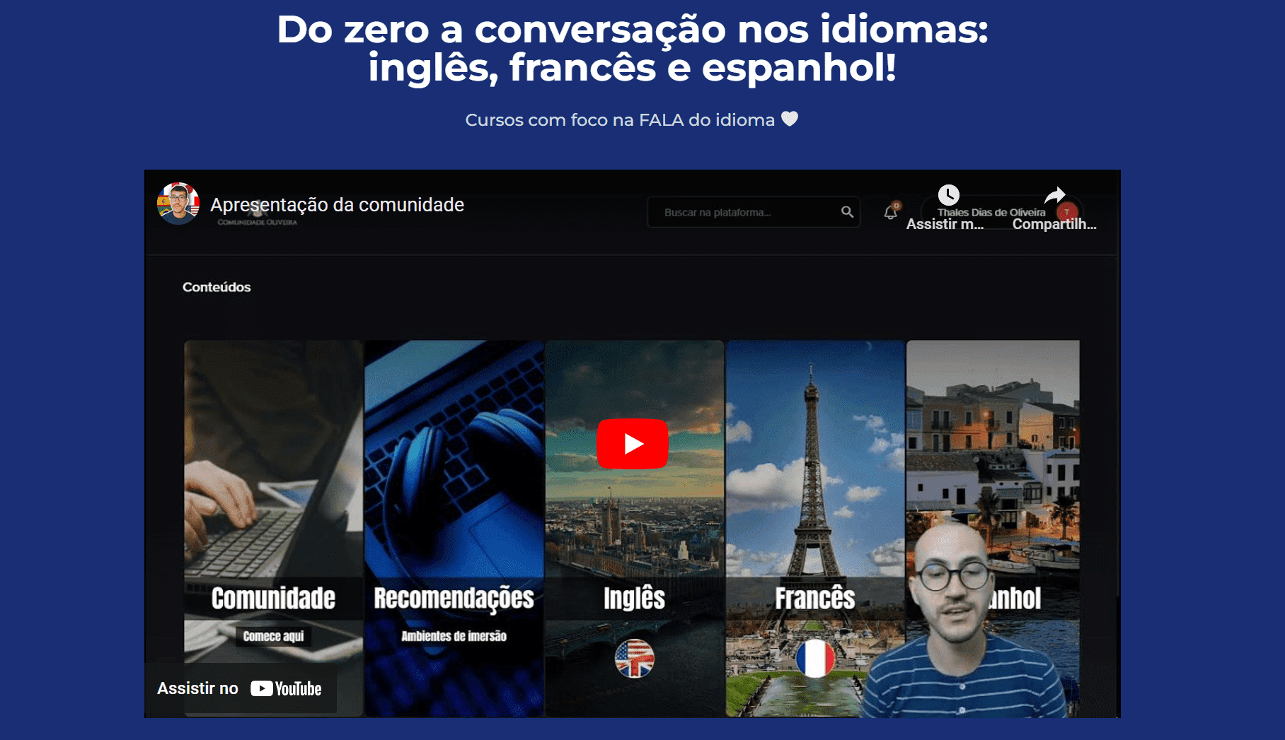 Imagem de capa do projeto Página de vendas