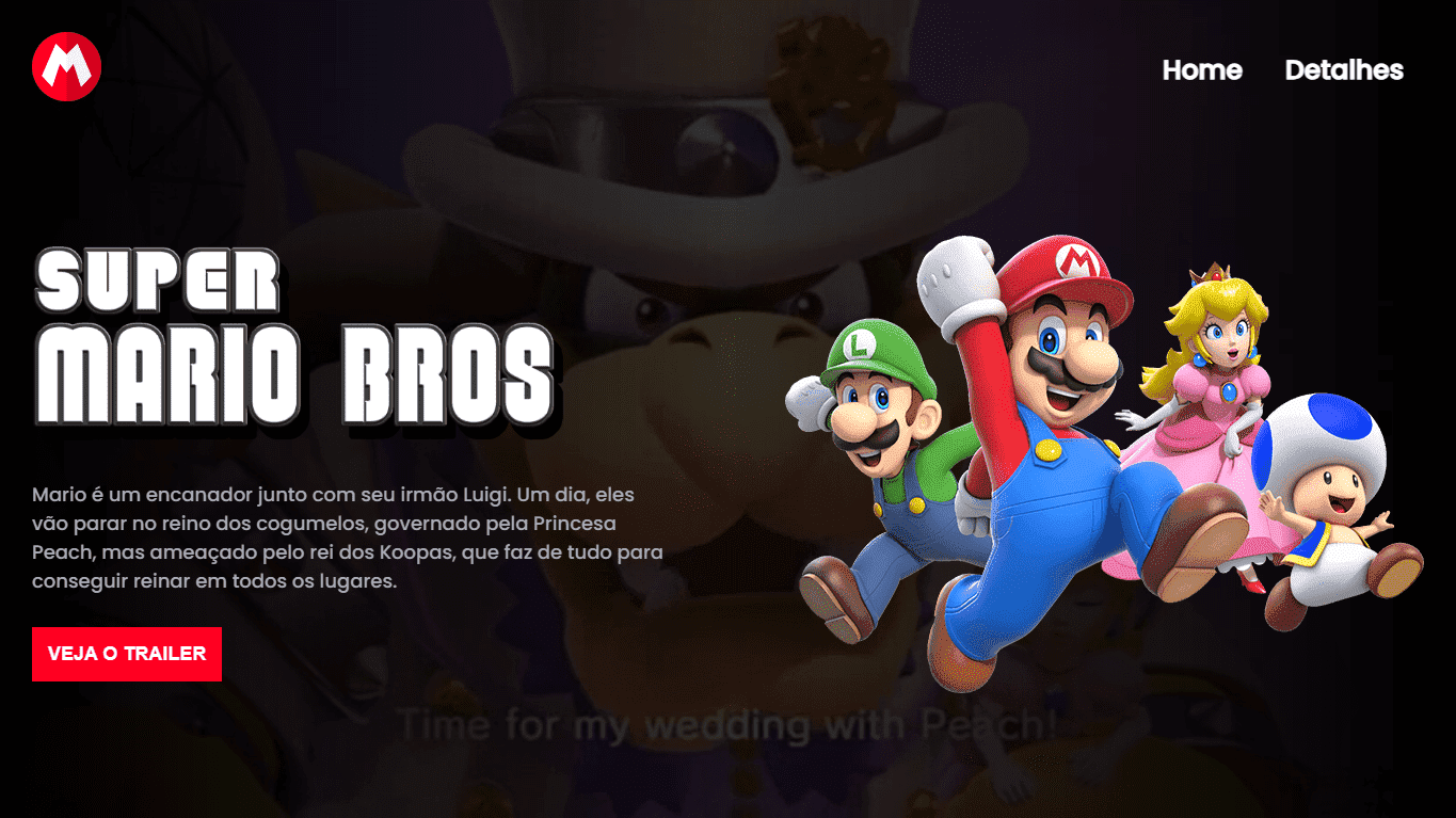Imagem de capa do projeto Super Mario Bros. - O Filme