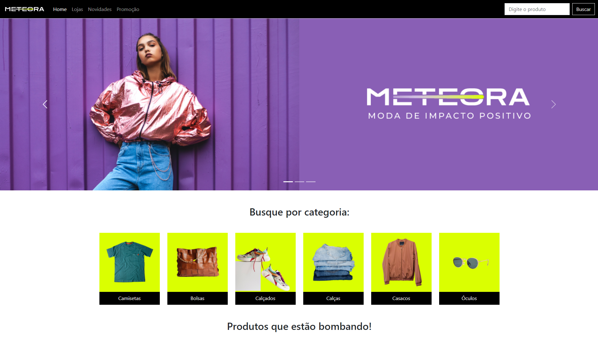 Imagem de capa do projeto Meteora